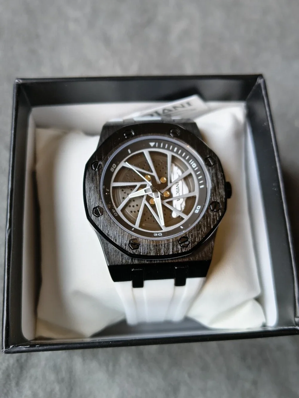 Invicta Speedway Rim Men's Watch - 42mm, White (69492)